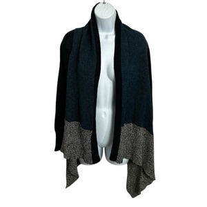 Cut25 By Yigal Azrouel Open Cardigan Sweater Sz Small Asymmetrical Color Block